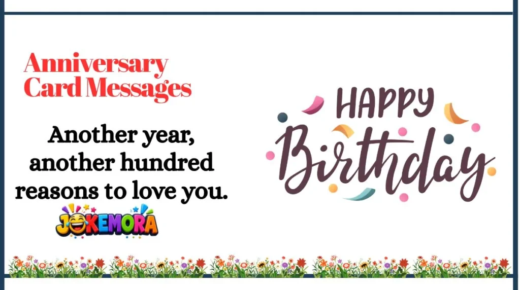 Anniversary Card Messages