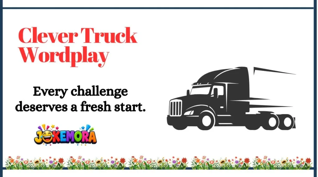 Clever Truck Wordplay