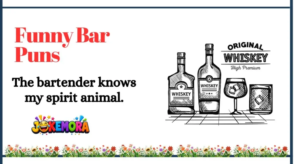 Funny Bar Puns