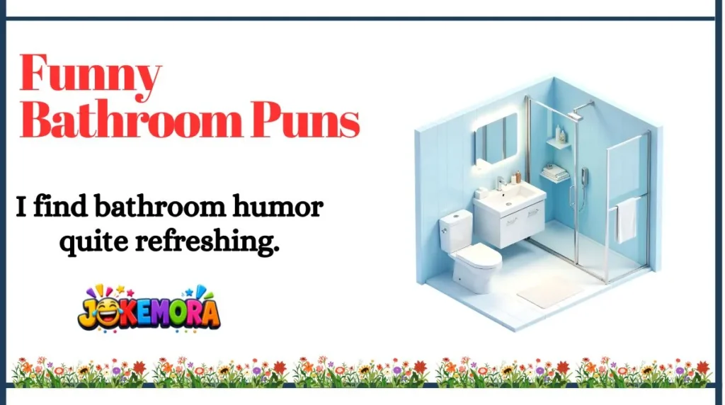 Funny Bathroom Puns