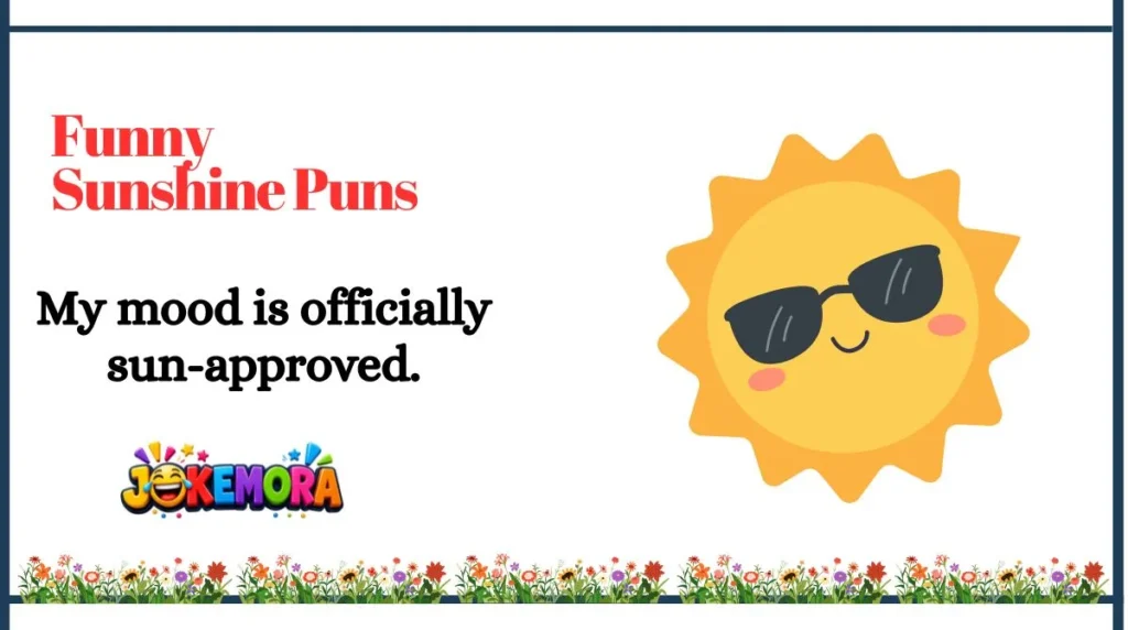 Funny Sunshine Puns