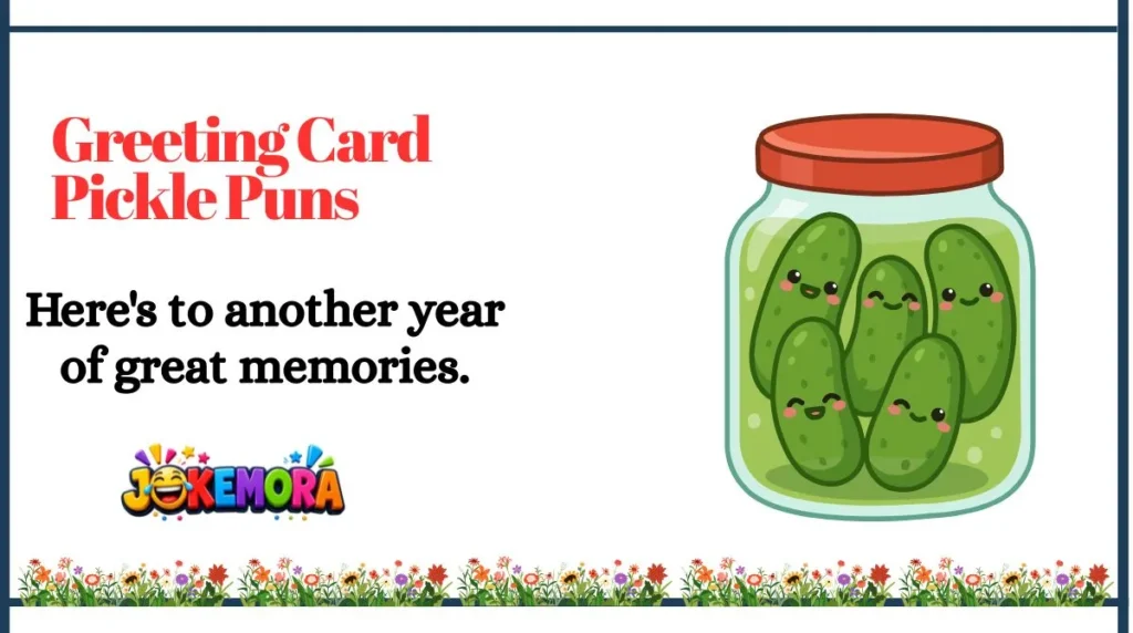 Greeting Card Pickle Puns