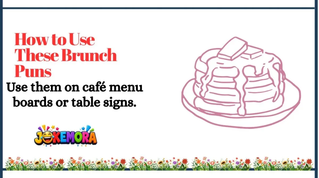 How to Use These Brunch Puns