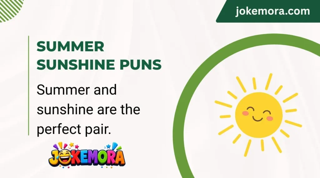 Summer Sunshine Puns