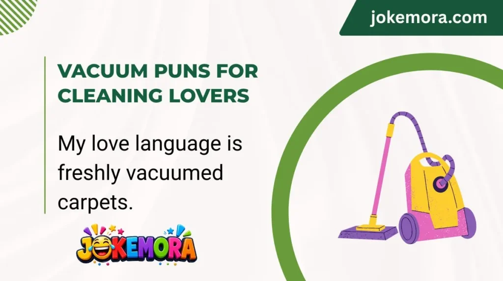 Vacuum Puns for Cleaning Lovers