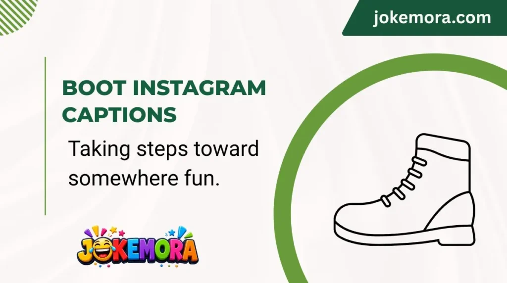 Boot Instagram Captions