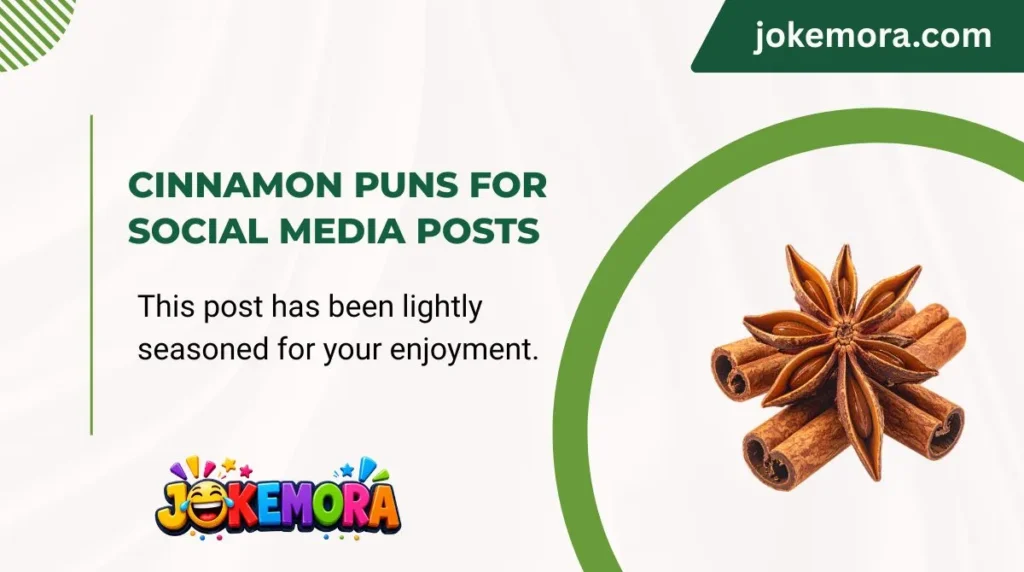 Cinnamon Puns for Social Media Posts