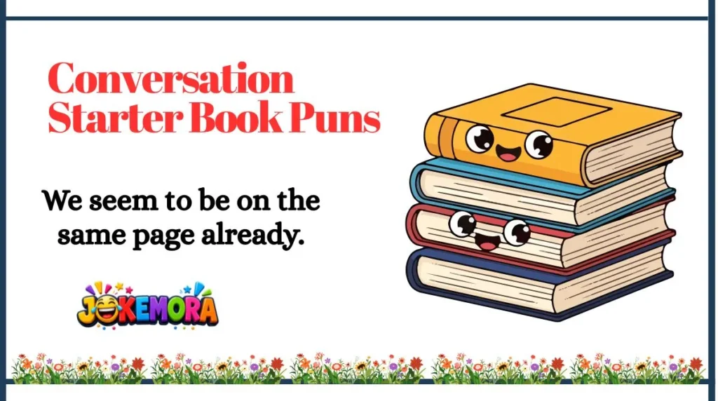 Conversation Starter Book Puns