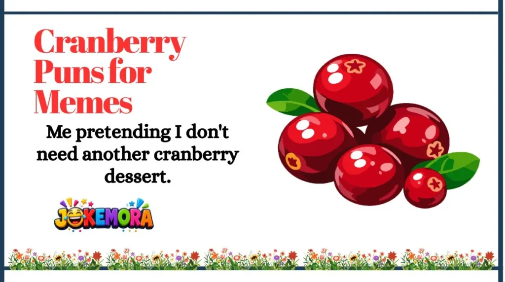 Cranberry Puns for Memes