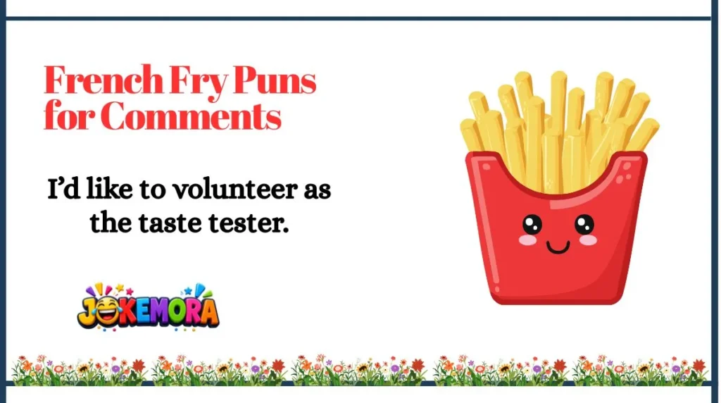 French Fry Puns for Comments