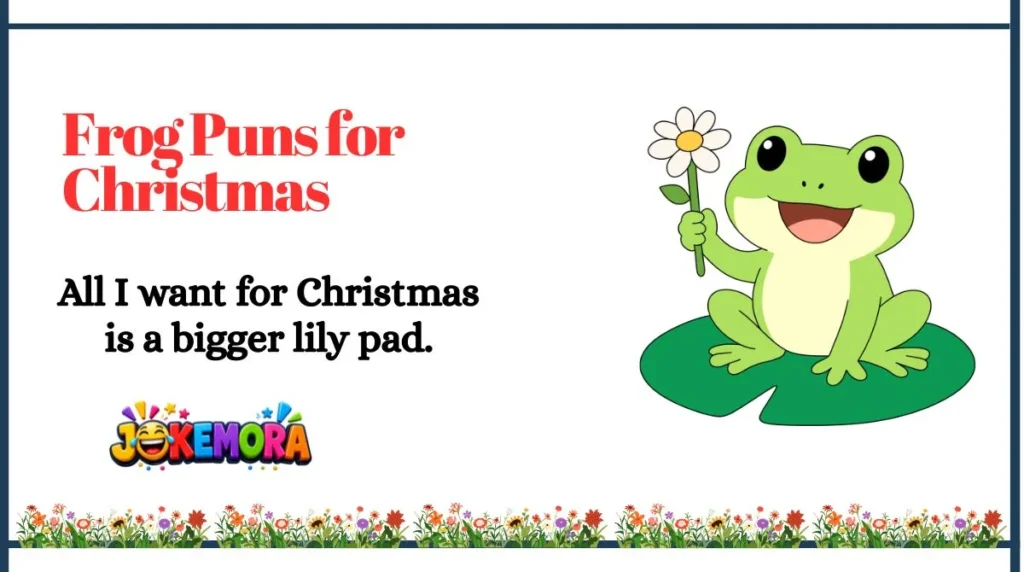 Frog Puns for Christmas