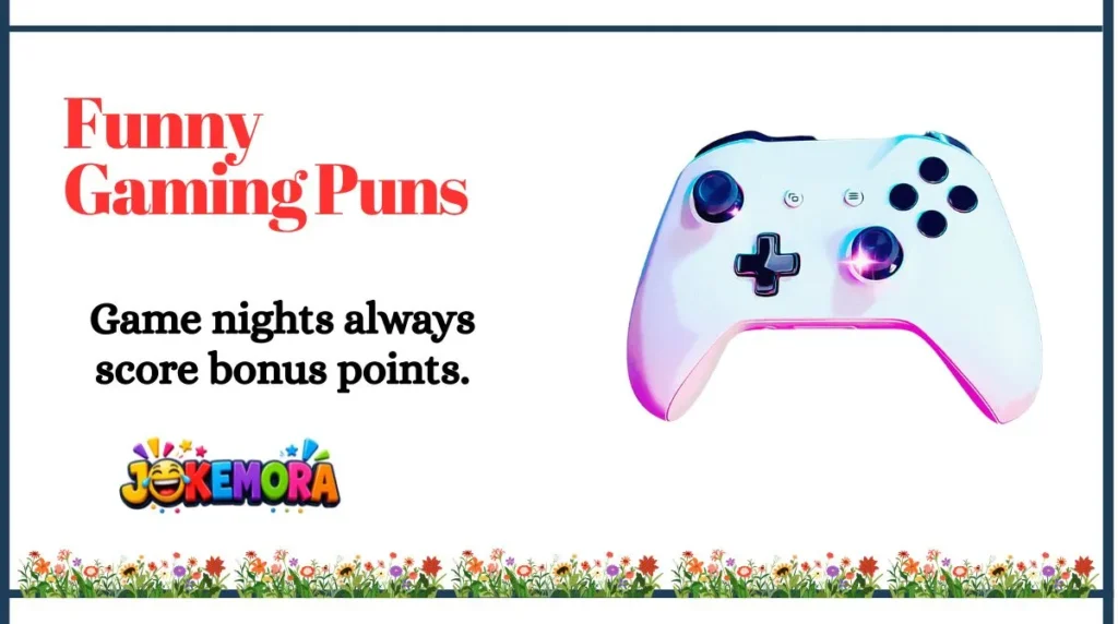 Funny Gaming Puns