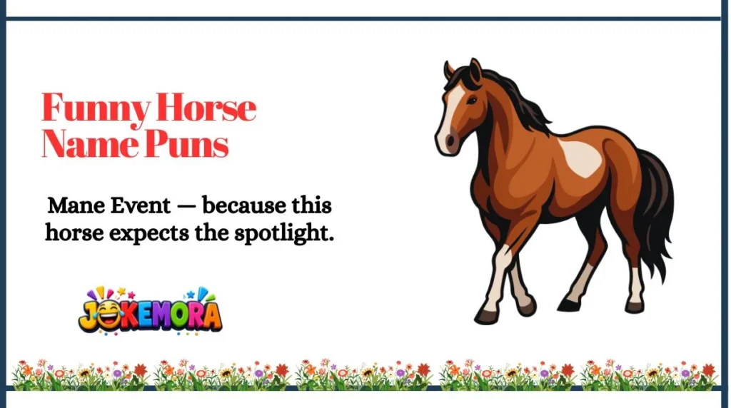 Funny Horse Name Puns