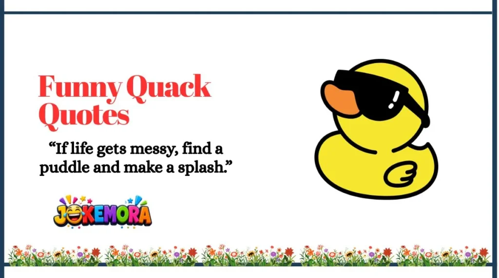 Funny Quack Quotes