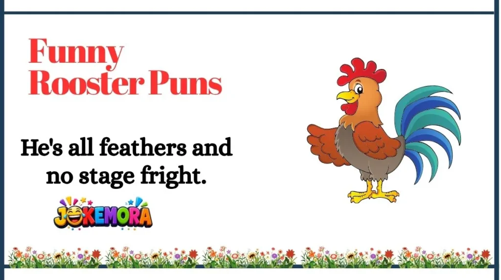 Funny Rooster Puns