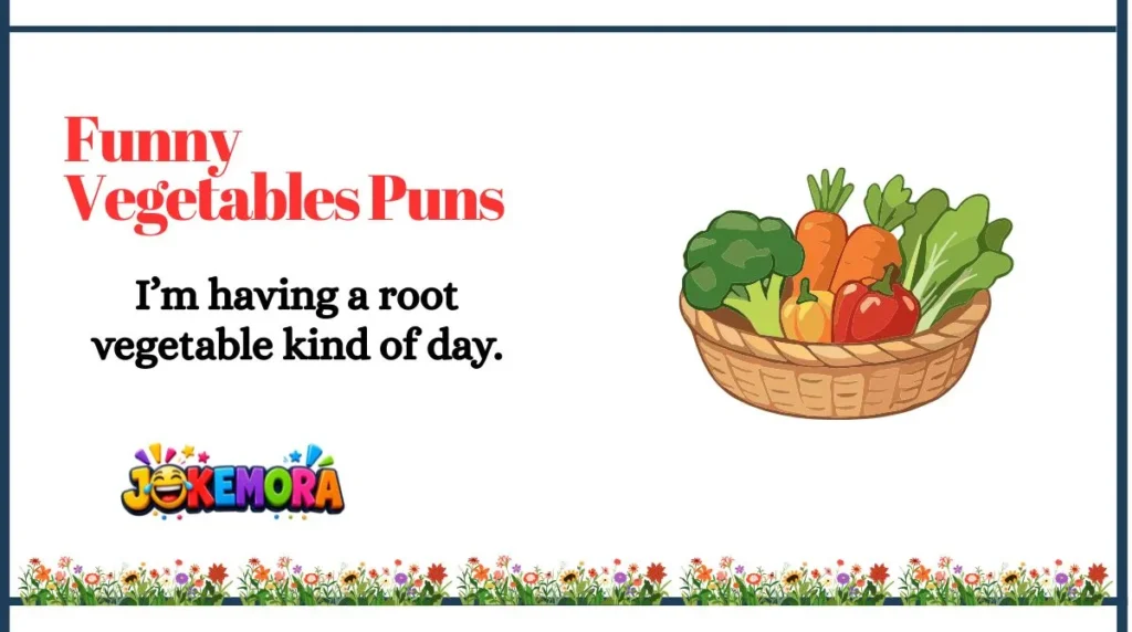 Funny Vegetables Puns