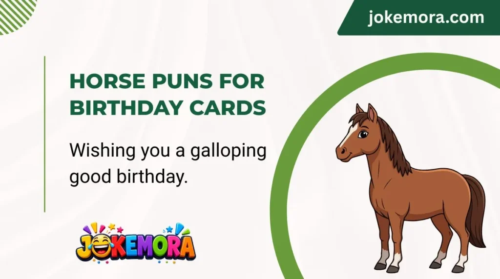 Horse Puns for Birthday Cards