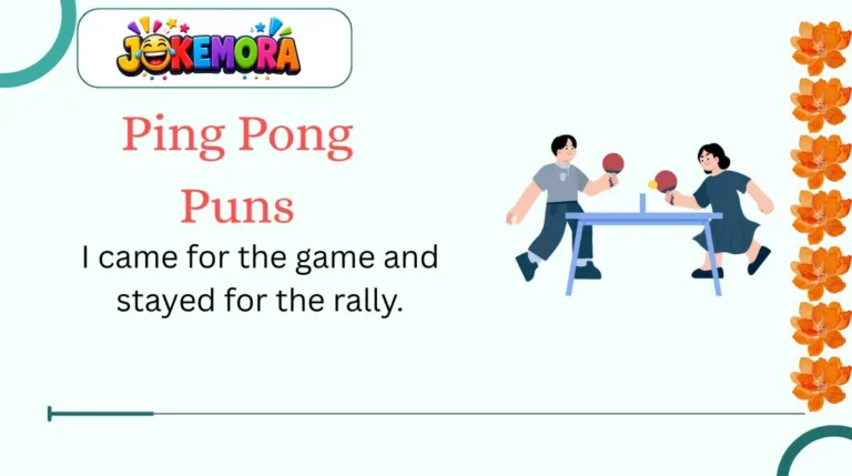 Ping Pong Puns