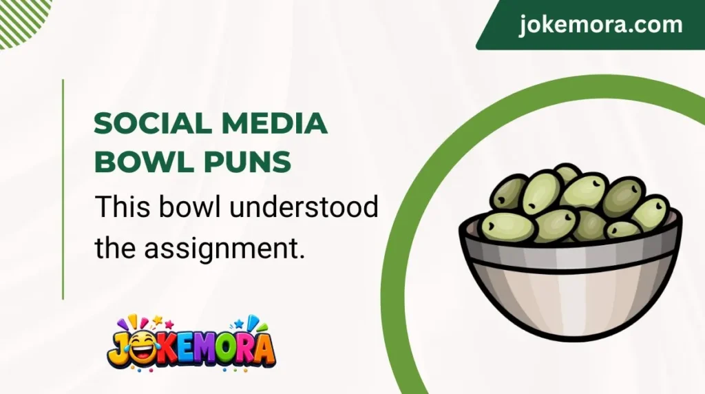 Social Media Bowl Puns