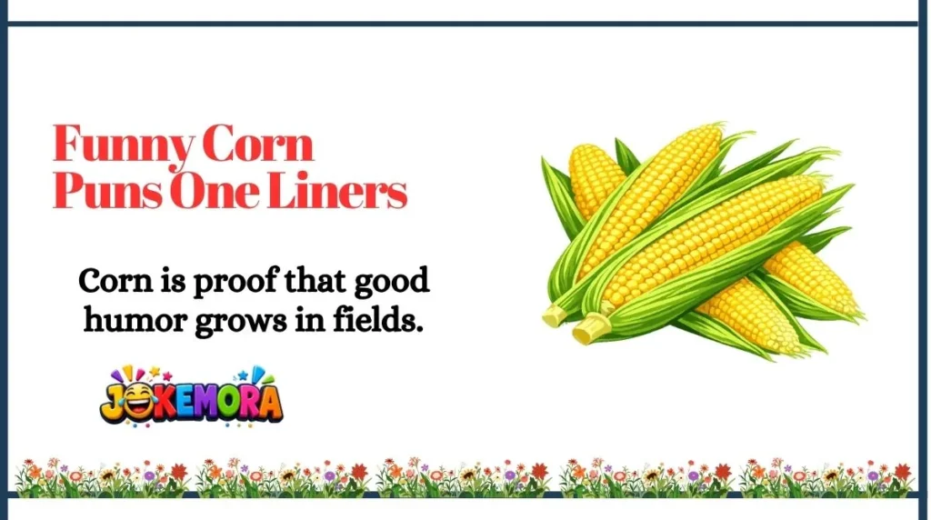 Funny Corn Puns One Liners