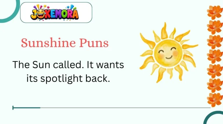 Sunshine Puns