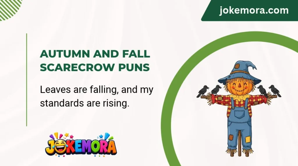 Autumn and Fall Scarecrow Puns