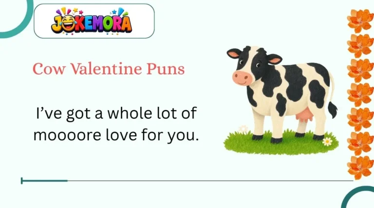 Cow Valentine Puns