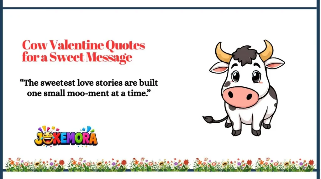 Cow Valentine Quotes for a Sweet Message