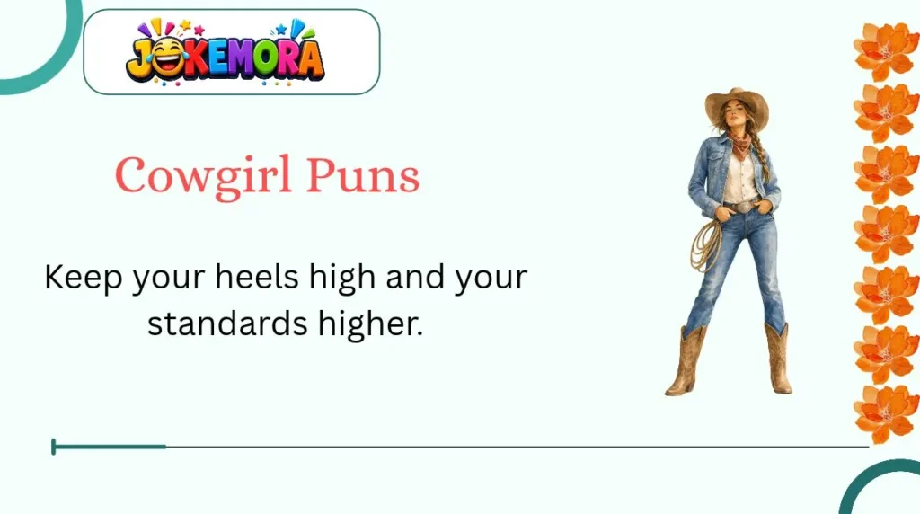 Funny Cowgirl Puns That'll Make You Say Yee-Haw