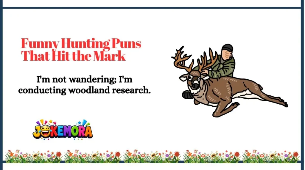 Funny Hunting Puns That Hit the Mark