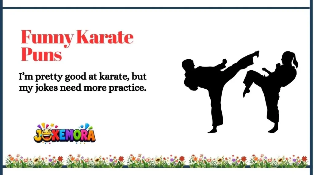 Funny Karate Puns