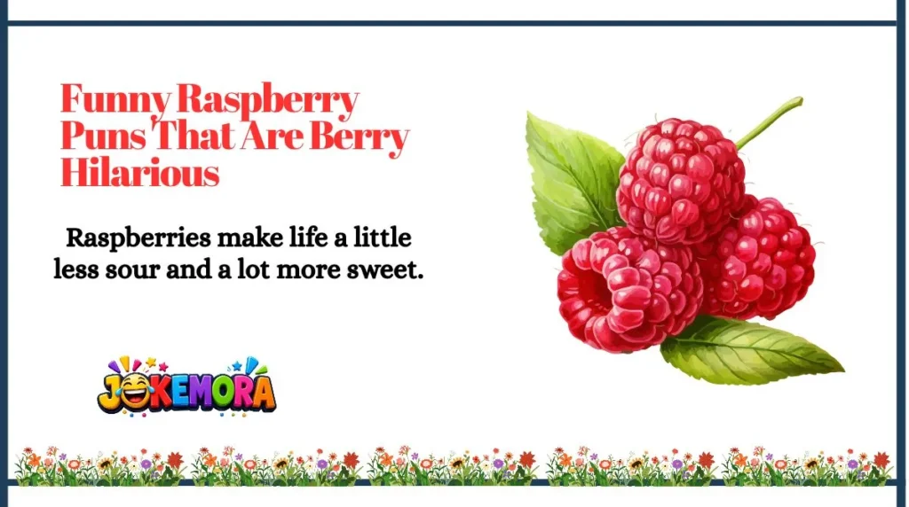 Funny Raspberry Puns That Are Berry Hilarious