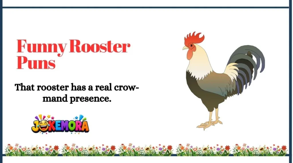 Funny Rooster Puns