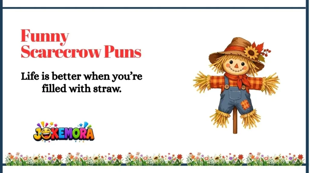 Funny Scarecrow Puns