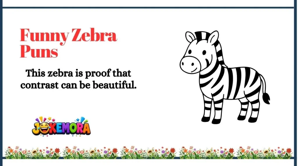 Funny Zebra Puns