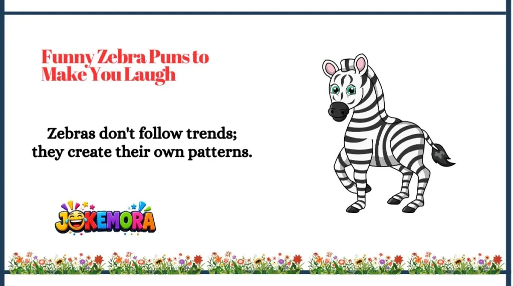 Funny Zebra Puns to Make You Laugh