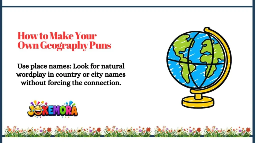 How to Make Your Own Geography Puns