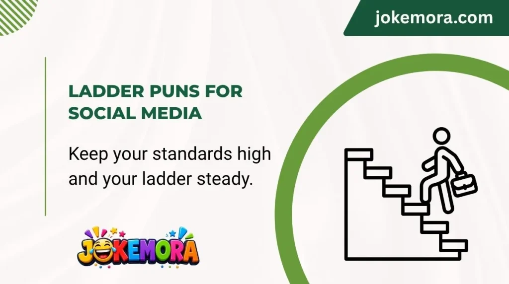 Ladder Puns for Social Media