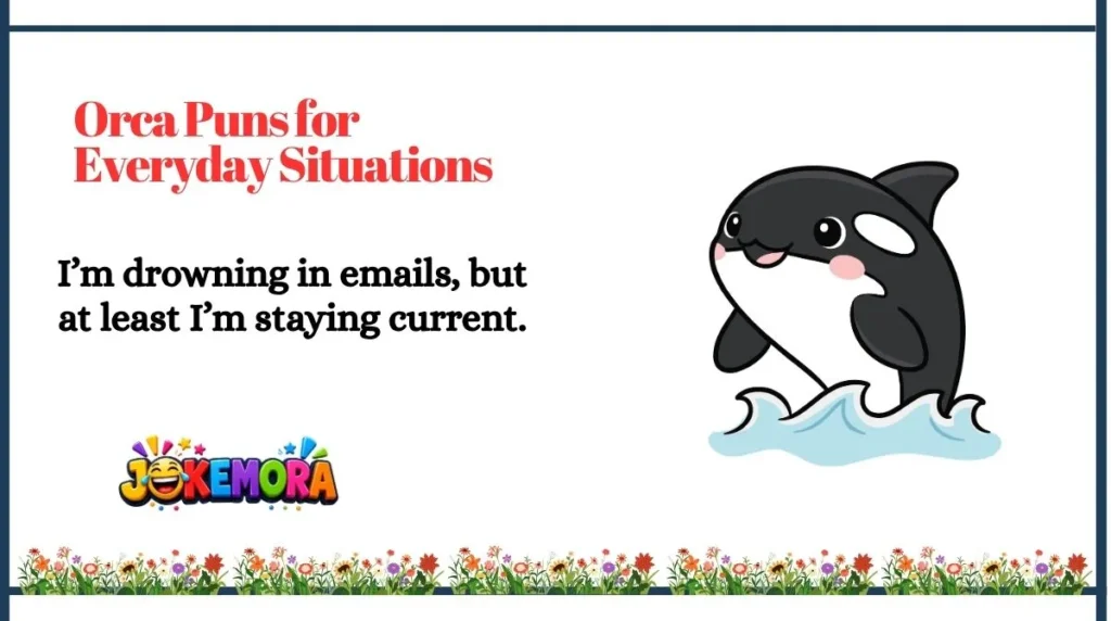 Orca Puns for Everyday Situations