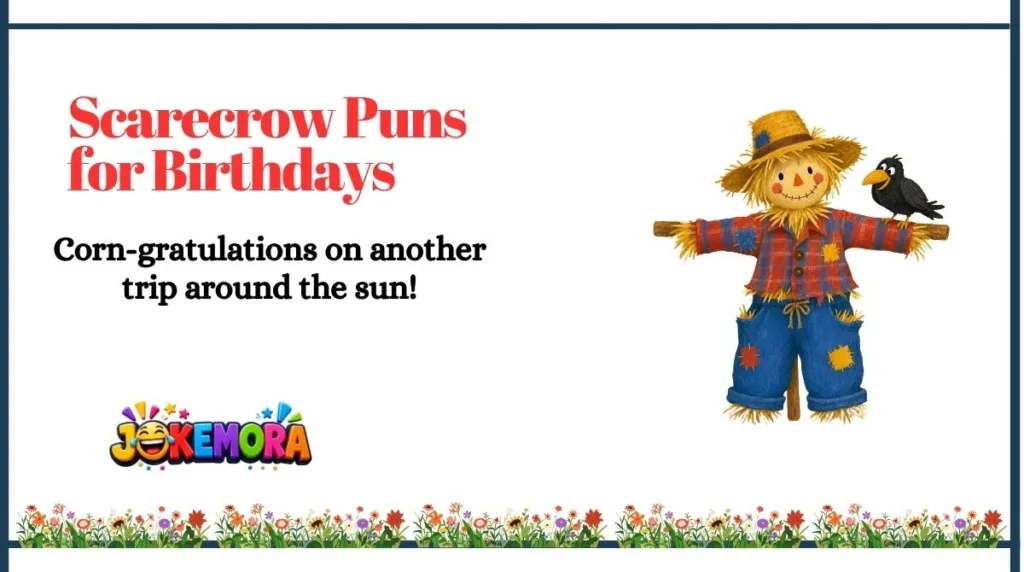 Scarecrow Puns for Birthdays