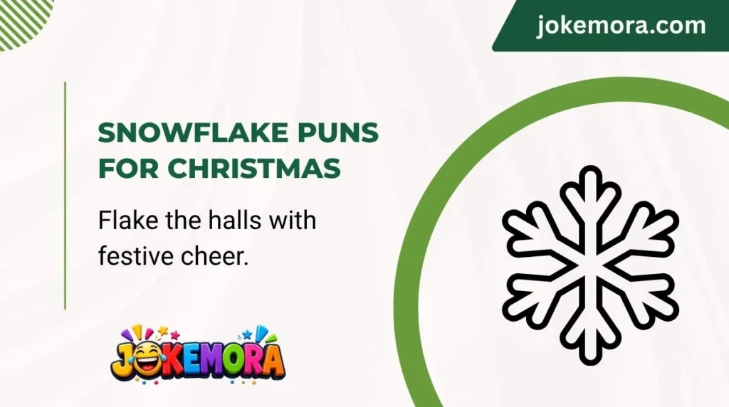 Snowflake Puns for Christmas