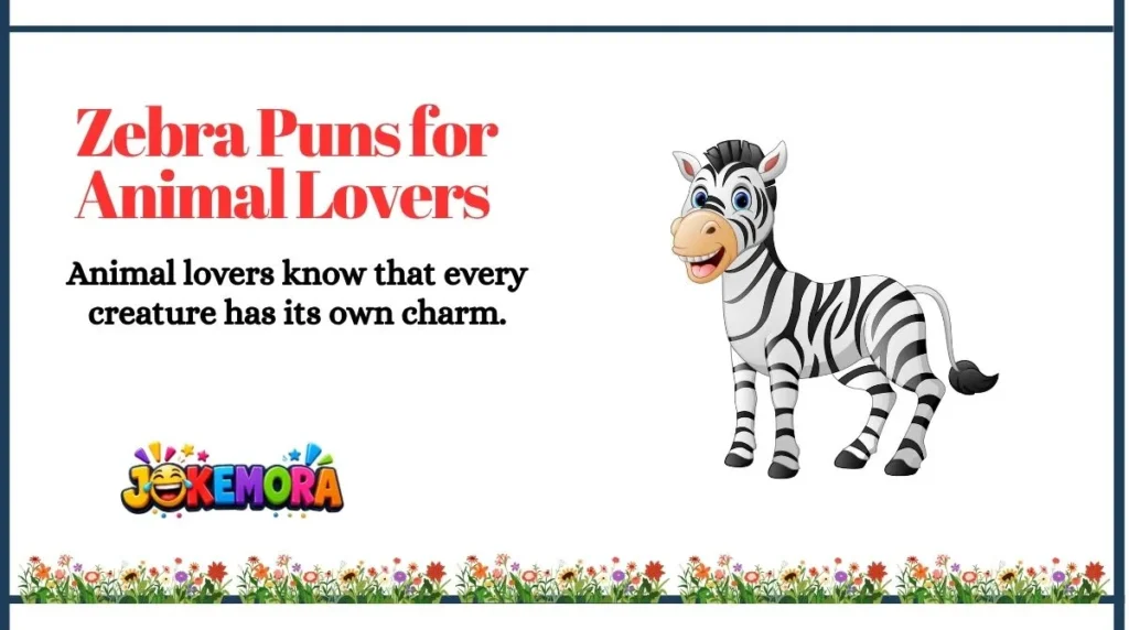 Zebra Puns for Animal Lovers
